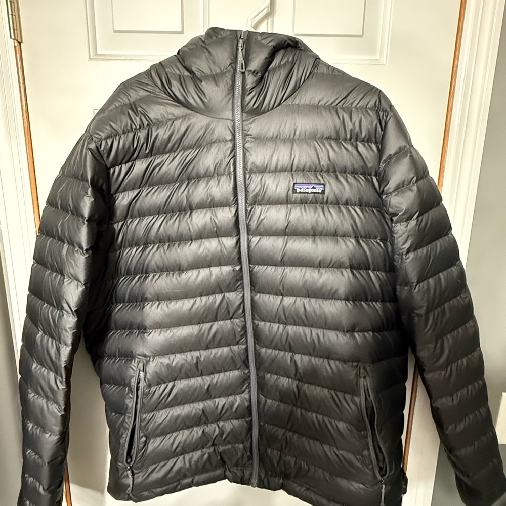 Patagonia Down Sweater Insulated Hoody - Forge Grey - Men’s XL - Picture 4 of 7
